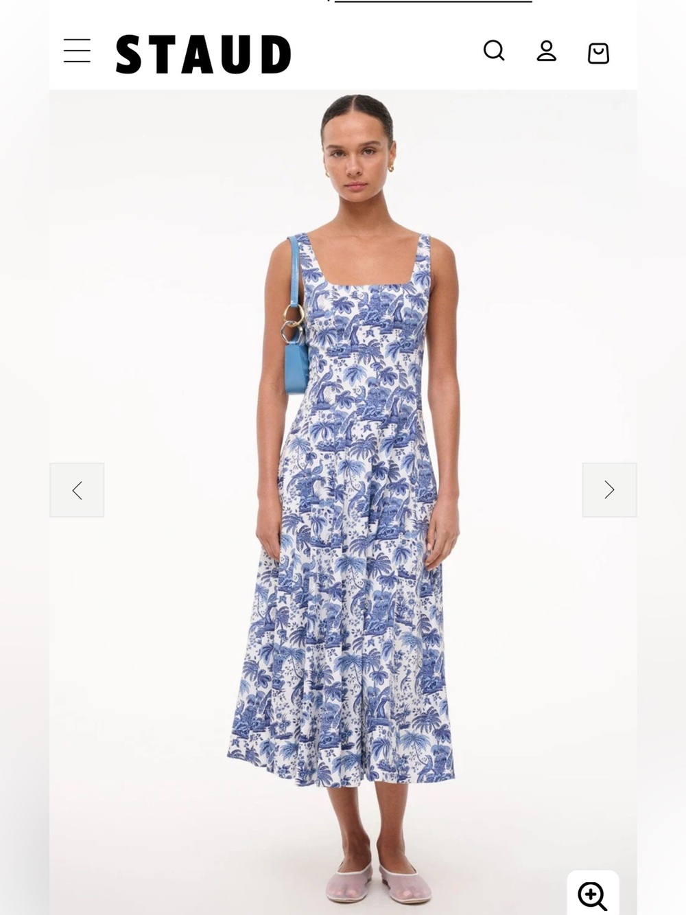 BNWT STAUD WELLS DRESS, 4
